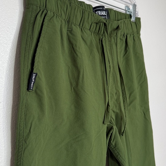 Coalatree Trailhead Joggers sz Medium Olive Green Unisex Outdoor Athletic Pants - Picture 2 of 8